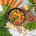 Asiatische Gemüse (Nicht) Fleischpfanne ????????