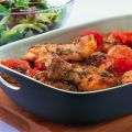 Hühnerkeulen mit Kartoffeln