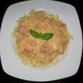 Tagliatelle mit Lachssauce