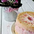 Angel Food Cake für Valentinstag