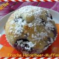 ~ Kleingebäck süß ~ Frische Heidelbeer-Muffins