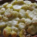 Kartoffel-Lauchauflauf mit Hackfleisch