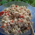 Salatbüffet Teil 1...Reis - Thunfisch Salat