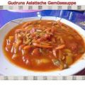 Gemüse: Asiatische Gemüsesuppe