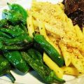 gewürzte Nudeln - schön scharf und mit Sesam[...]