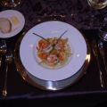 Tagliatelle mit Riesengarnelen