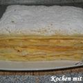 Millefoglie mit Vanillecreme und Amarenakirschen