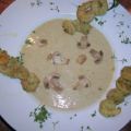 Knoblauchsuppe mit Garnelspießen (siehe Fotos,[...]