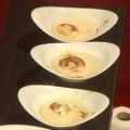 Apfel-Sellerie-Suppe mit Flusskrebsen