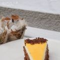 Cake with eggs liquire