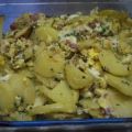 Gebratene Kartoffeln mit Speck und Zwiebeln