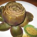 Wochenendrezept: Artischocke mit Zitronendip