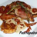 Filet Saltimbocca mit Kartoffelplätzchen