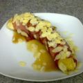 Gewickelte Bananen
