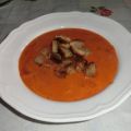 Kräftige Tomatensuppe mit Kokosmilch ~