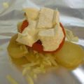 Kartoffel-Käse-Päckchen für den Grill