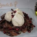 1. Advent: Zimteis auf Schokonudeln garniert[...]