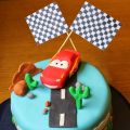 Cars-Torte zum 5. Geburtstag