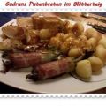 Gemüse: Putenbraten im Teigmantel mit Sesamsoße[...]