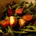 Italienischer Brotsalat (Rucola, Salami,[...]