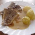 Kochfisch - Senfsoße - Kartoffeln - mit brauner[...]