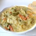 Asiatische Gemüse-Nudel-Suppe