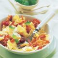Farfalle mit Paprika