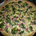 TARTE/PIZZA:Brokkoli-Schinken Quiche