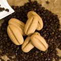 Kaffeebohnen Kekse