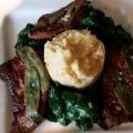 Kalbsleber mit Salbei, Blattspinat und[...]