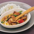 Geschnetzeltes mit Vanille-Curry-Sauce