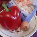 Garnelen mit Paprika