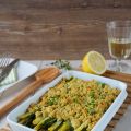 Spargel Crumble