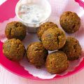 Falafel mit Limetten-Tomaten-Joghurt