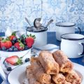 Frensh Toast Rolls mit Waldbeer & cream cheese[...]