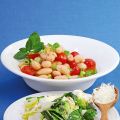 Bohnen-Tomaten-Gemüse mit Minze