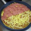 Spaghetti-Pizza