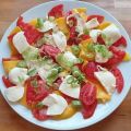 Feuriger Tomaten-Mango-Salat