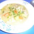 Gemüsesuppe mit Champignons und getrockneten[...]