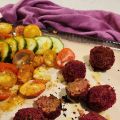 Vegane High Protein Matcha Balls mit Rote Bete[...]