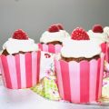 Schoko-Cupcakes mit Himbeeren
