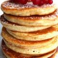 Pancakes aus Haferflockenmehl