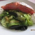 Lachs im Zucchinibett mit einem[...]