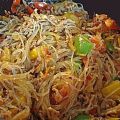 Hackfleischpfanne mit Glasnudeln
