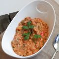 {Rezept} Low Carb Pilz - Tomaten - Hack - Topf