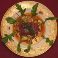 Krebssalat mit eingelegtem Tunfisch, Tomaten[...]