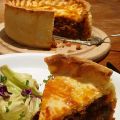 Minced Beef Pie mit königlichem Teig