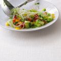 Glasnudelsalat mit Wasabi-Gazpacho-Dressing