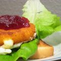 Back-Camembert mit Fenchel-Orangen-Apfel Salat