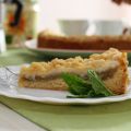 Rhabarberkuchen mit Streuseln, vegan